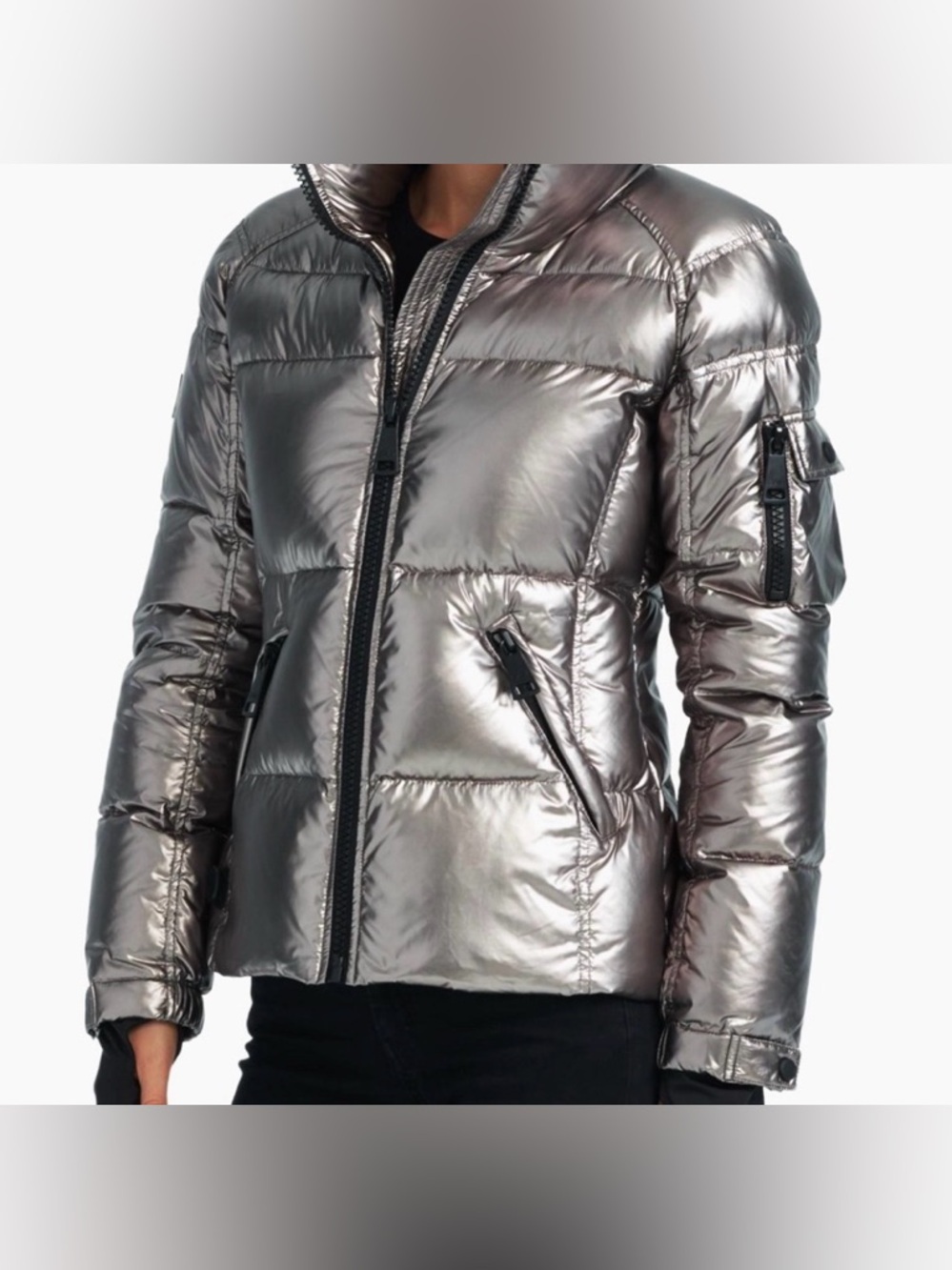 Sam Freestyle Puffer Jacket ~ Gunmetal